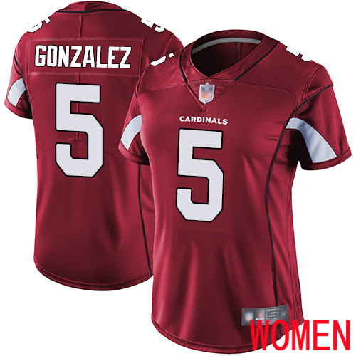 Arizona Cardinals Limited Red Women Zane Gonzalez Home Jersey NFL Football #5 Vapor Untouchable